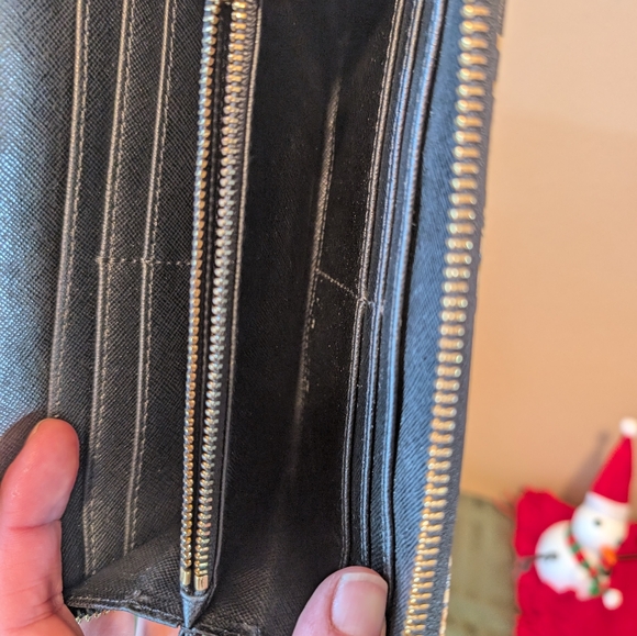 Tory Burch Robinson Leopard Print Long Zip Round Wallet - Picture 9 of 11